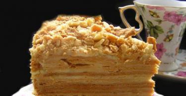 Наполеон торт рецепт классический с заварным кремом